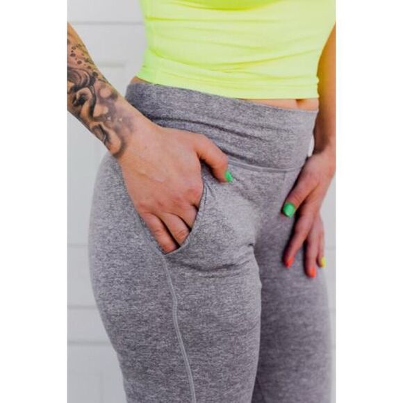 Celestial Bodiez NWT Power Joggers in 'Smoke Gray' Size Small - Picture 6 of 9